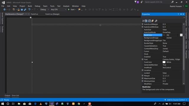 [Part 1] HR Management System in c# win form app смотреть онлайн