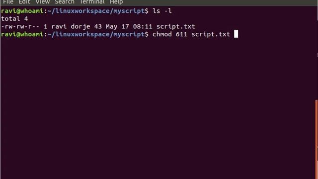 Change File Read, Write, and Execute Permission смотреть онлайн