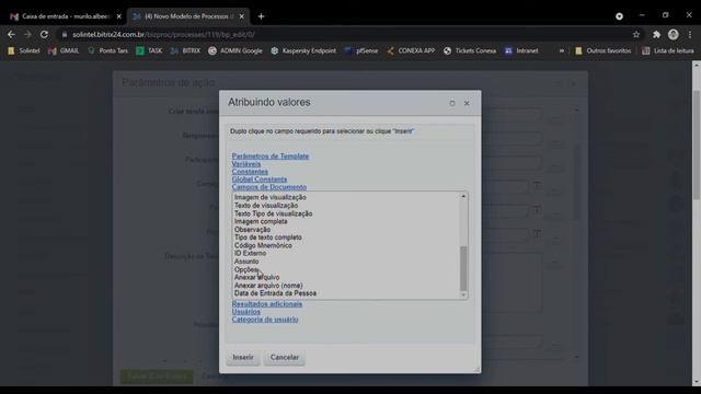 Bitrix24 - Criar uma tarefa a partir de um Fluxo de Trabalho смотреть онлайн