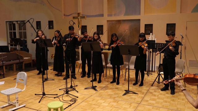 Veracini, Gugue From Sonata In D Min., 2019 Fall Concert, Sycamore Strings Academy