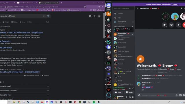 discord QR code scame смотреть онлайн