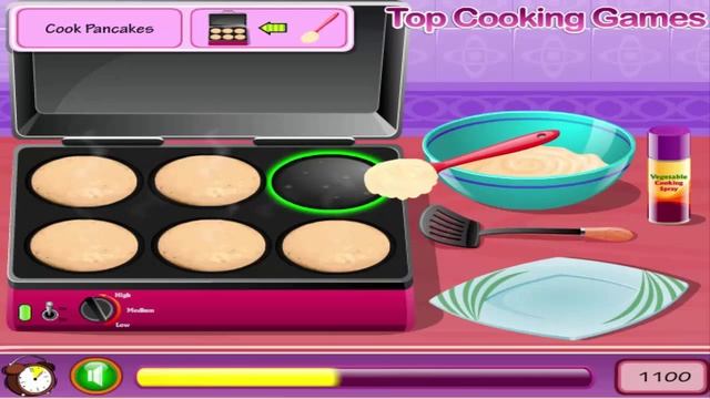 Mini Pancakes - Cooking Games - Kitchen Games смотреть онлайн