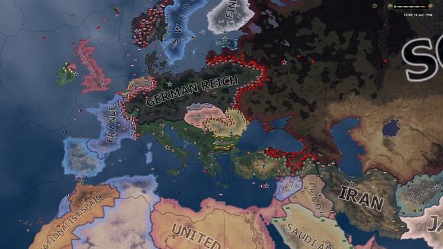 From Byzantine to West Germany - Hoi4 Timelapse смотреть онлайн