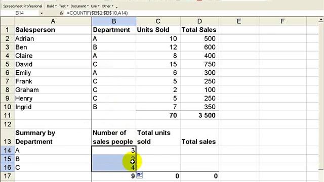 SUMIF and COUNTIF functions in Excel 2003. See updated SUMIFS course in YouTube link in description смотреть онлайн
