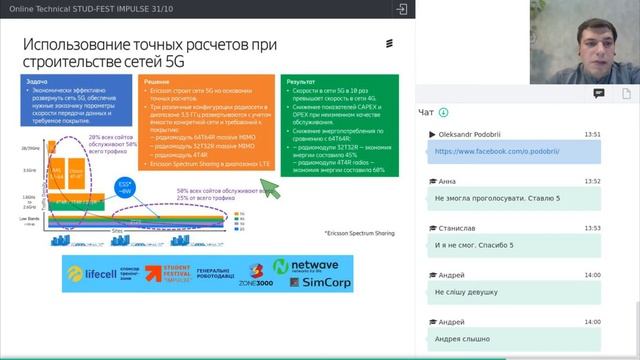Экологическая стабильность и энергоэффективность в мобильных сетях (STUD-FEST Technical 2020) смотреть онлайн