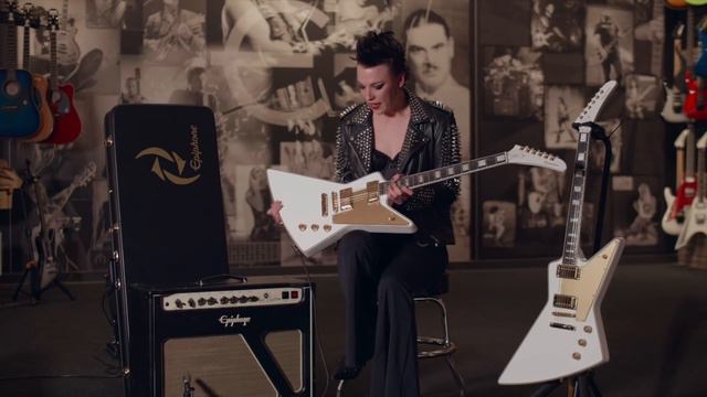 Epiphone | Ltd Edition Lzzy Hale Explorer Outfit смотреть онлайн