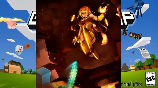 Minecraft GIRL ART & Wallpaper!