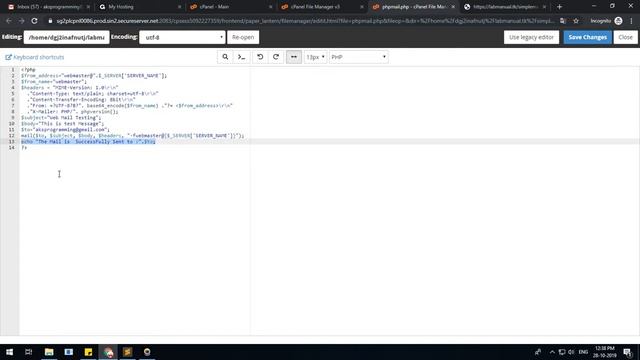 How to Send Email using PHP mail Function | Avoid going to Spam ( malayalam ) смотреть онлайн