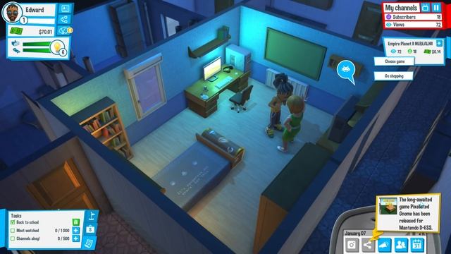 ЛУЧШИЙ СИМУЛЯТОР ЮТУБЕРА! (Обзор Youtubers Life )