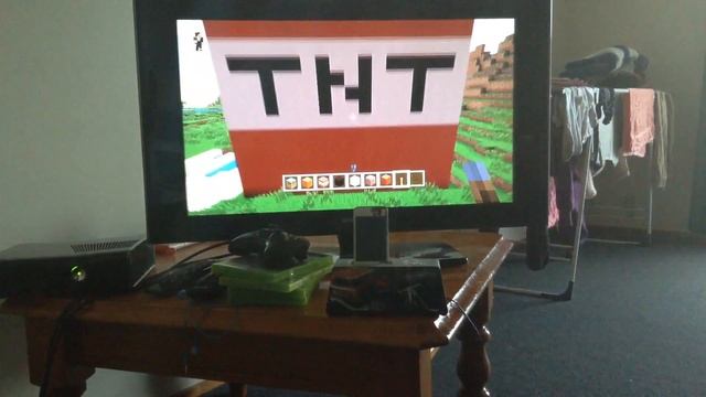 Minecraft TNT cube explosion смотреть онлайн