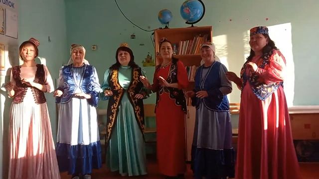 Песня Приветствия на татарском языке ..женский вокальный ансамбль "САЛАВАТ КУПЕРЕ" смотреть онлайн