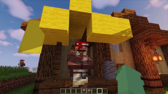 Transforming a 1.14 Plains Village | Minecraft Farm Build Timelapse смотреть онлайн