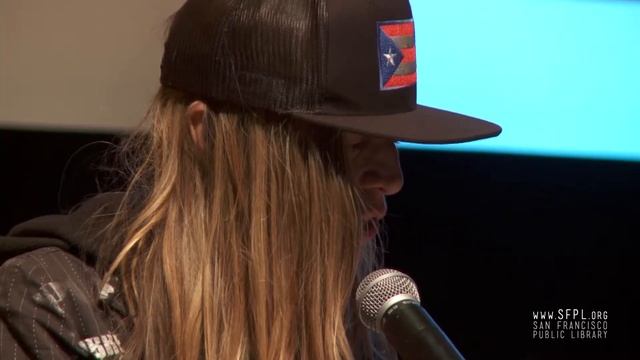 Tiny Aka Lisa Gray-Garcia At The San Francisco Public Library