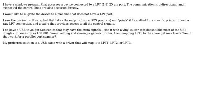 WinXP How to Tunnel LPT over USB смотреть онлайн