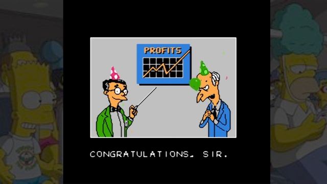 The Simpsons: Bart vs. the World - Game Over (NES) смотреть онлайн