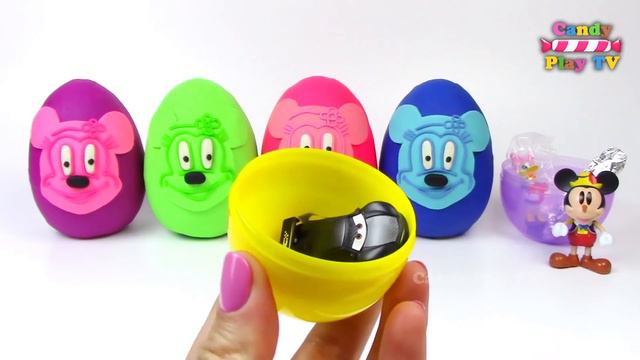 Huge Play Doh Surprise Eggs Mouse and Pig | Learn Colors with Play Doh Compilation for Kids смотреть онлайн
