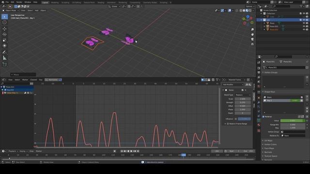[Blender]. Делаем стаю бабочек смотреть онлайн