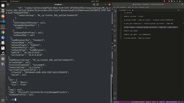 Create a Kubernetes cluster on Azure смотреть онлайн