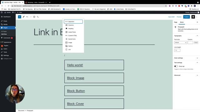 2 Minute Tutorial - WordPress Link In Bio - No Plugins! смотреть онлайн