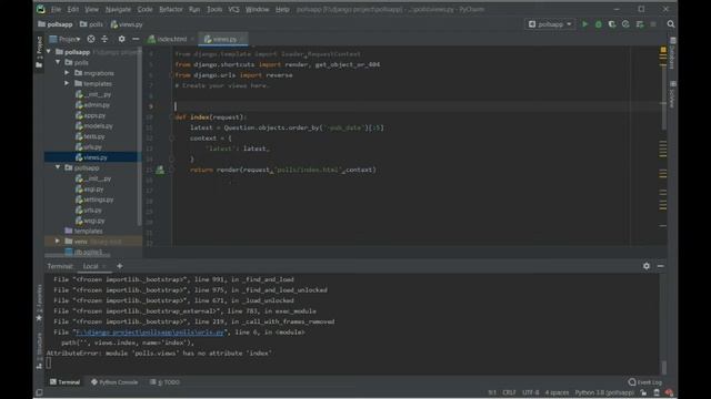 Django polls app смотреть онлайн