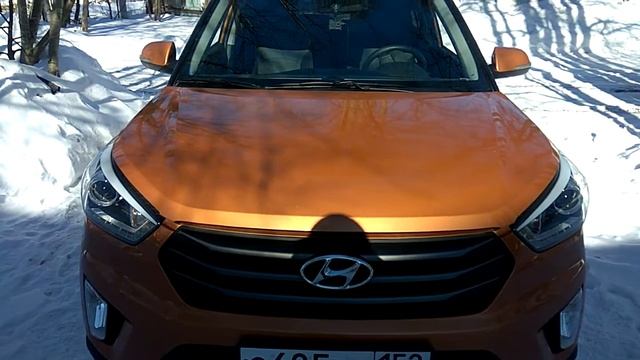 Газовые упоры на Creta