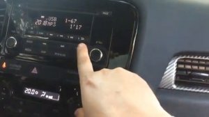 митсубиси аутлендер - настройка часов