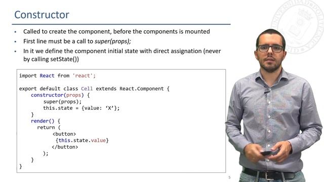 MOOC ReactJS & Angular - Module 7 - 2. React Components lifecycle смотреть онлайн