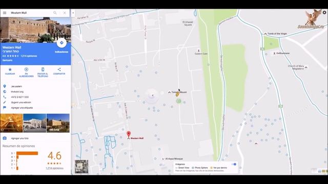 Третий храм Соломона существует на Гугл картах смотреть онлайн