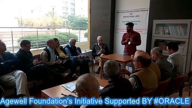 Agewell Foundation Digital Literacy Program Supported By #ORACLE смотреть онлайн