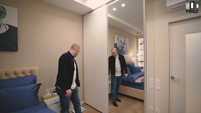 ШКАФ КУПЕ БЕЗ ВИДНЫХ НАПРАВЛЯЮЩИХ. ШКАФ КУПЕ С ВЕРХНЕПОДВЕСНОЙ СИСТЕМОЙ. #49 смотреть онлайн