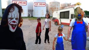 Мороженщик против Пеннивайз ICE SCREAM and Pennywise все серии