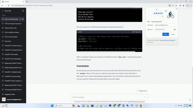 python csv to xlsx смотреть онлайн