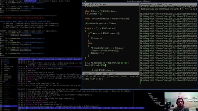 Practising Programming in C: 021 - Run-length Encoding and Memory Allocation смотреть онлайн