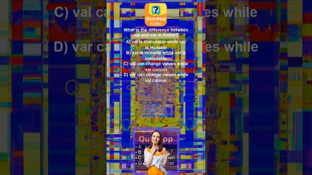 Kotlin What is the difference between val and var in Kotlin смотреть онлайн