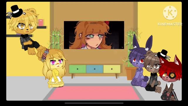 Fnaf 1 + golden FREDDY and Puppet react to ELIZABETH afton #fnaf #fnafgacha #fnafreacts смотреть онлайн