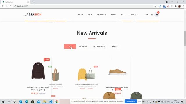 Vue 3 Jassa Rich Ecommerce Template Free смотреть онлайн