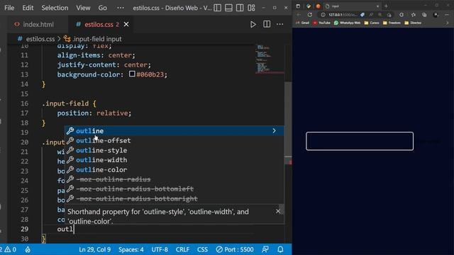 ✅ Animación a un Input con HTML & CSS | SINERGIA смотреть онлайн