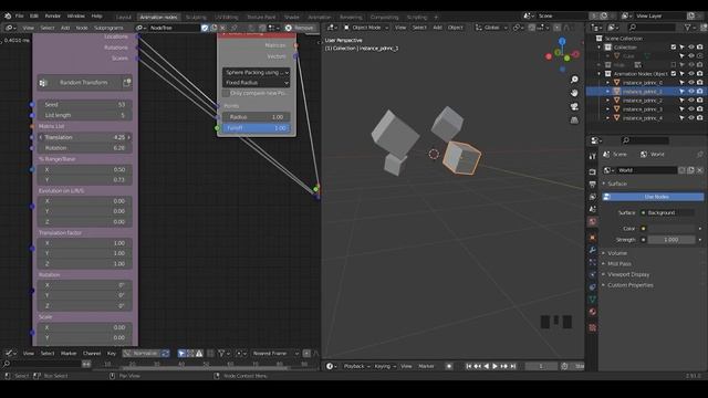 [Tut] Random Transform without intersection - blender animation nodes смотреть онлайн