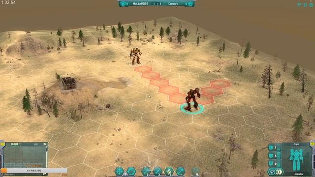 Русская пошаговая игра про роботов - Techwars Online 1 - стрим #1