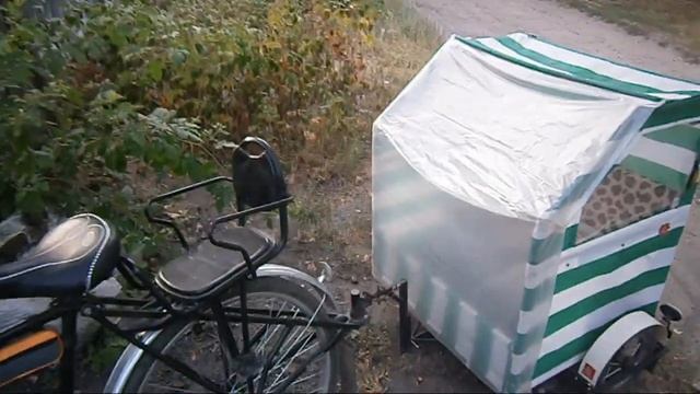 Детский велоприцеп своими руками (продолжение) смотреть онлайн