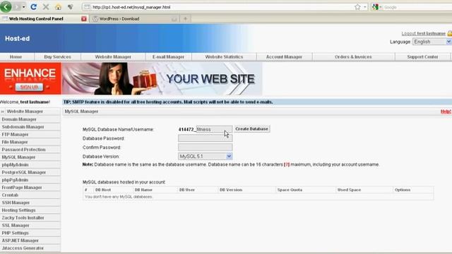 How to make FREE fully featured web site - wordpress based - Absolutely FREE - By host-ed.net смотреть онлайн