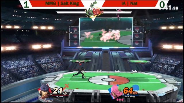 Lag Spike Merry Smashmas: Pool 3 Winner's QF - MMG | Salt King vs IA | nat смотреть онлайн