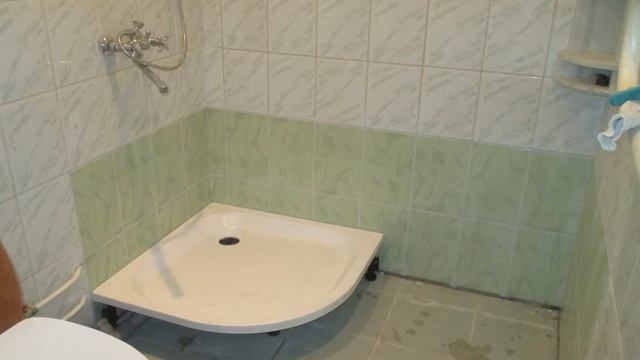 Реставрация ванной комнаты с установкой углового душевого ограждения 80Х80 смотреть онлайн