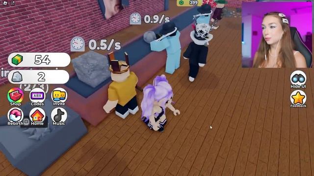 ПРОДАЛА КАМНИ и СТАЛА БОГАТОЙ в ROBLOX ! ? смотреть онлайн