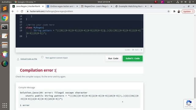 Solving JAVA Regex from Hacker Rank | Explained смотреть онлайн