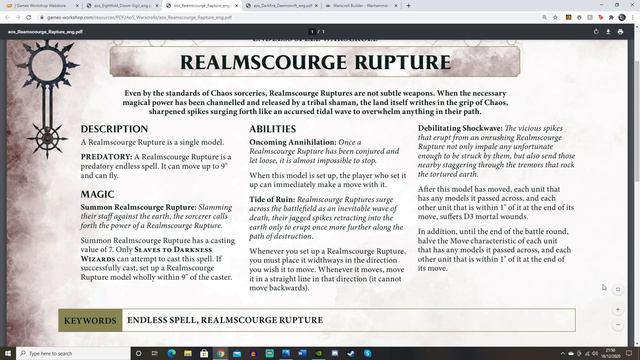 AGE OF SIGMAR | SLAVES TO DARKNESS | ENDLESS SPELLS смотреть онлайн