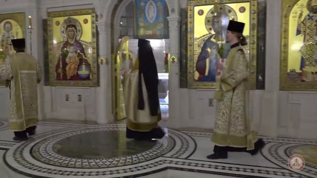 Всенощное бдение. Неделя 28-я по Пятидесятнице. Святых отец. Прав. Иоанна Кронштадтского смотреть онлайн