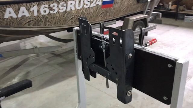 1,5D регулируемый водометный транец - прототип смотреть онлайн