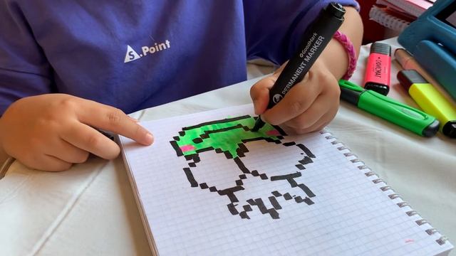 Рисуем по клеточкам 2 // Изабелла Лайк ❤️ смотреть онлайн