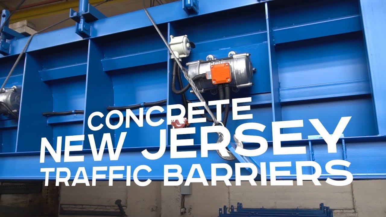 Steel moulds for New Jersey traffic barriers by M-Konstruktor смотреть онлайн